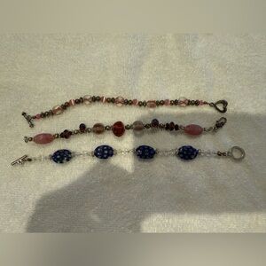 Set of 3 beaded bracelets